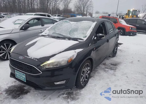 2017 Ford Focus Sel z USA, uszkodzony, nr VIN 1FADP3H25HL303070